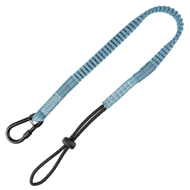 Falltech 15 Lb Tool Tether – 36" With Choke-On Cinch Loop & Screwgate Steel Carabiner 1
