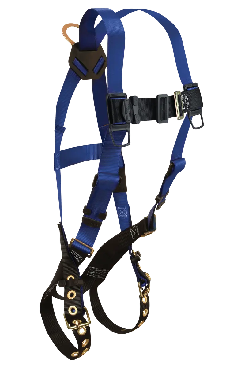 Falltech Contractor 1D Full-Body Harness – Non-Belted, Tongue-Buckle Leg Straps 1