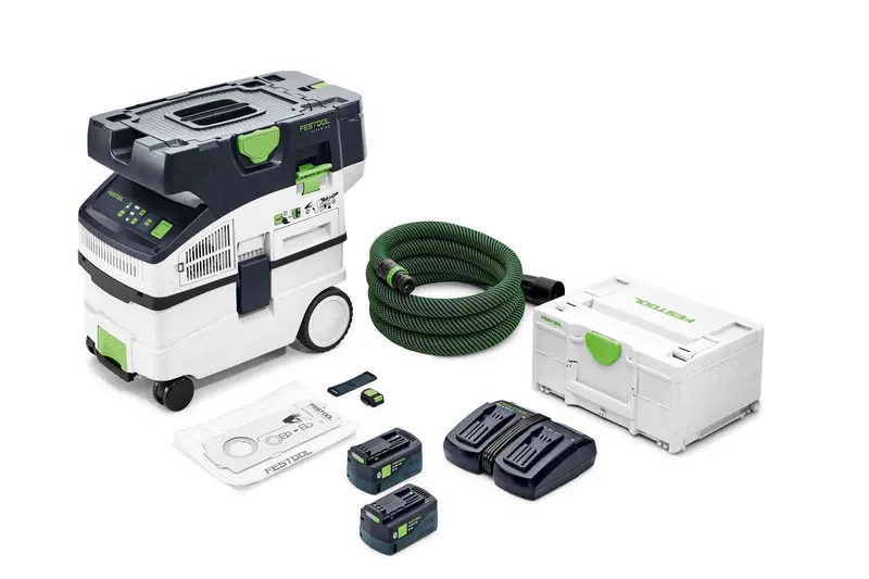 Festool Cleantec Ctc Midi I Hepa-Plus Cordless Mobile Dust Extractor 1