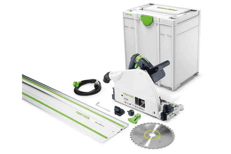 Festool Ts 75 Plunge Cut Track Saw Kit With 75" Guide Rail & 2-3/4" Depth Capacity (576119) 1