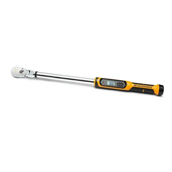 Gearwrench 1/2-Inch Flex-Head Electronic Torque Wrench With Angle Feature 1
