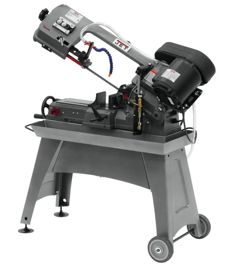 Jet J-3230 5" X 8" Horizontal Band Saw For Precision Metal Cutting 1