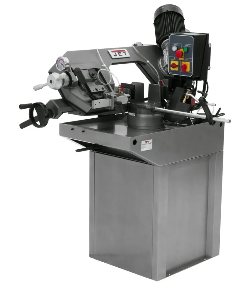 Jet J-9180-3 7" Zip Miter Horizontal Band Saw For Fast, Accurate Cuts 1