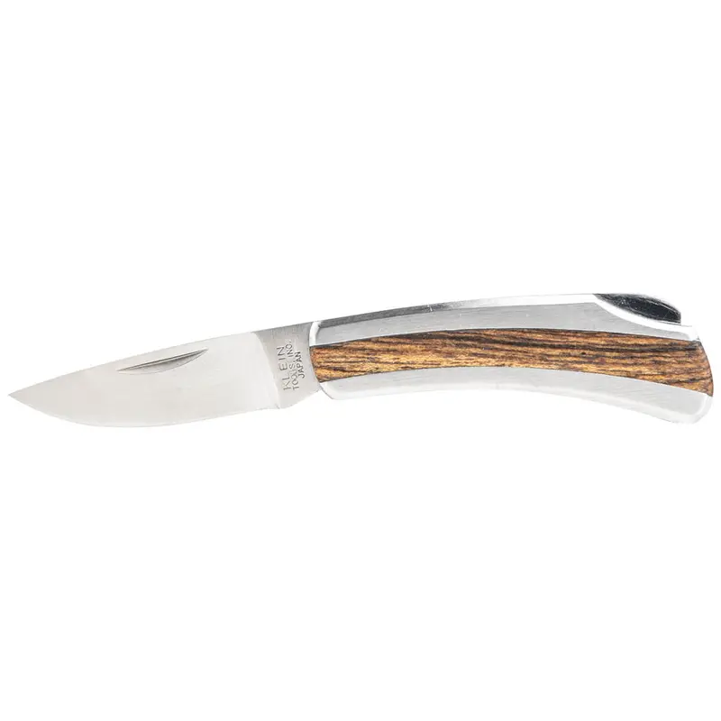 Klein Tools 1.625-Inch Stainless Steel Pocket Knife – Compact Utility Blade 1