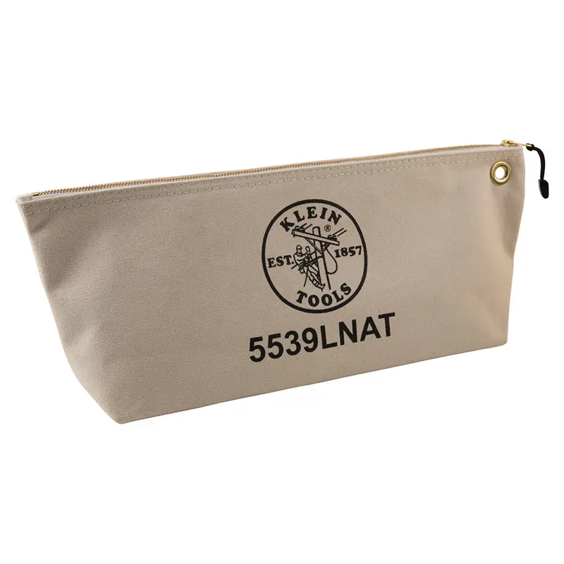 Klein Tools 18-Inch Heavy-Duty Canvas Zipper Tool Pouch 1