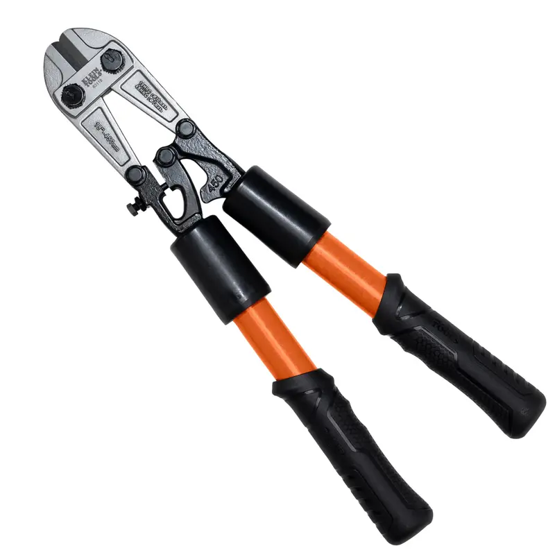 Klein Tools 24.5-Inch Fiberglass-Handled Bolt Cutter 1