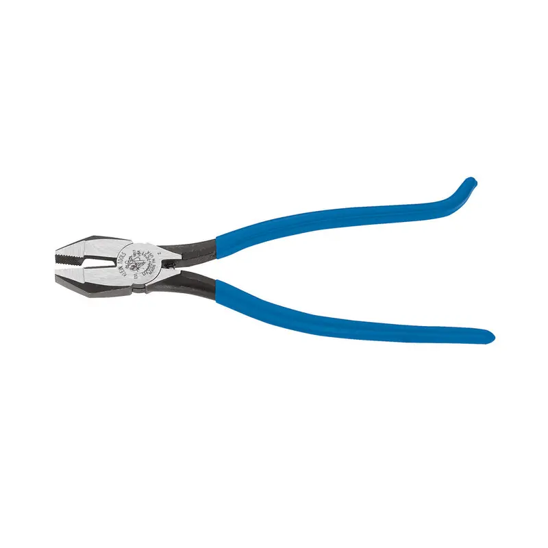 Klein Tools 9" Spring-Loaded Square-Nose Ironworker Pliers 1