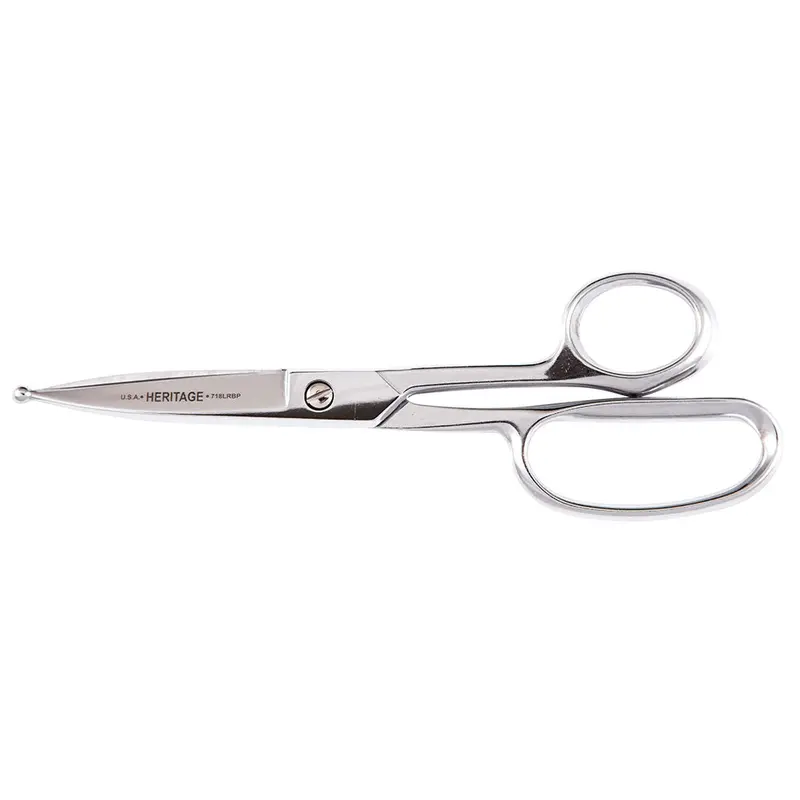 Klein Tools Ball-Tip Heavy-Duty Shear — 9-1/8-Inch With Oversized Rings 1