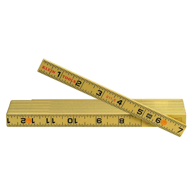 Klein Tools Fiberglass Folding Rule – Outside-Reading Configuration 1