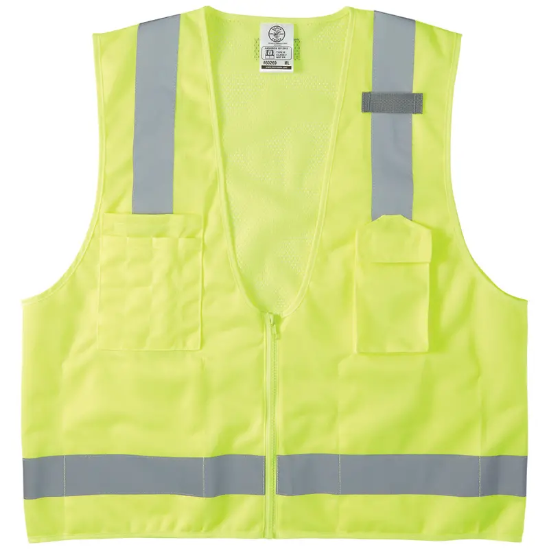 Klein Tools High-Visibility Reflective Ansi Safety Vest 1