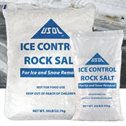 Knight Chemicals Usol Rock Salt – 50 Lb Bag, Economical Winter Deicing Solution 1