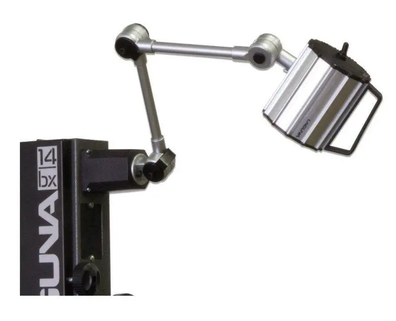 Laguna 220V Double-Arm Halogen Lamp – Industrial-Grade Task Lighting 1