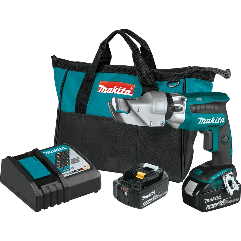 Makita 18V Lxt 18-Gauge Offset Shear Kit 1