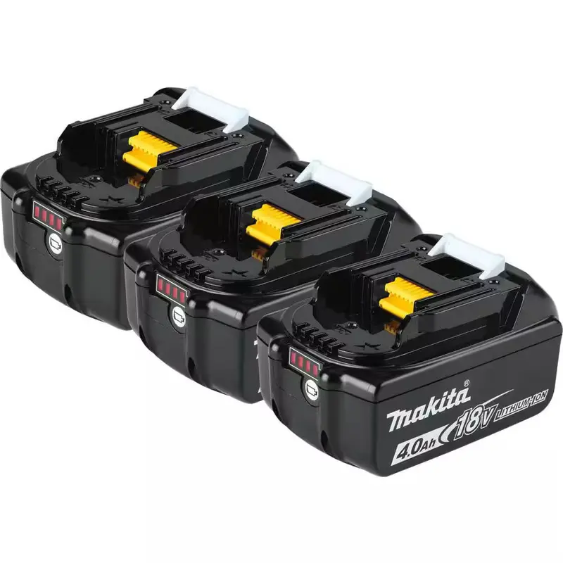 Makita 18V Lxt 4.0Ah Lithium-Ion Battery — 3-Pack Replacement Set 1