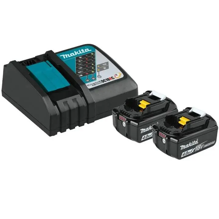Makita 18V Lxt 4.0Ah Lithium-Ion Battery & Charger Starter Kit With Fuel Gauge 1