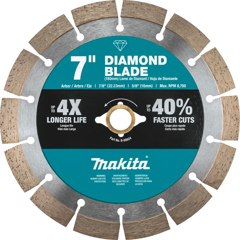 Makita 7-Inch Segmented Diamond Blade – General Purpose 1
