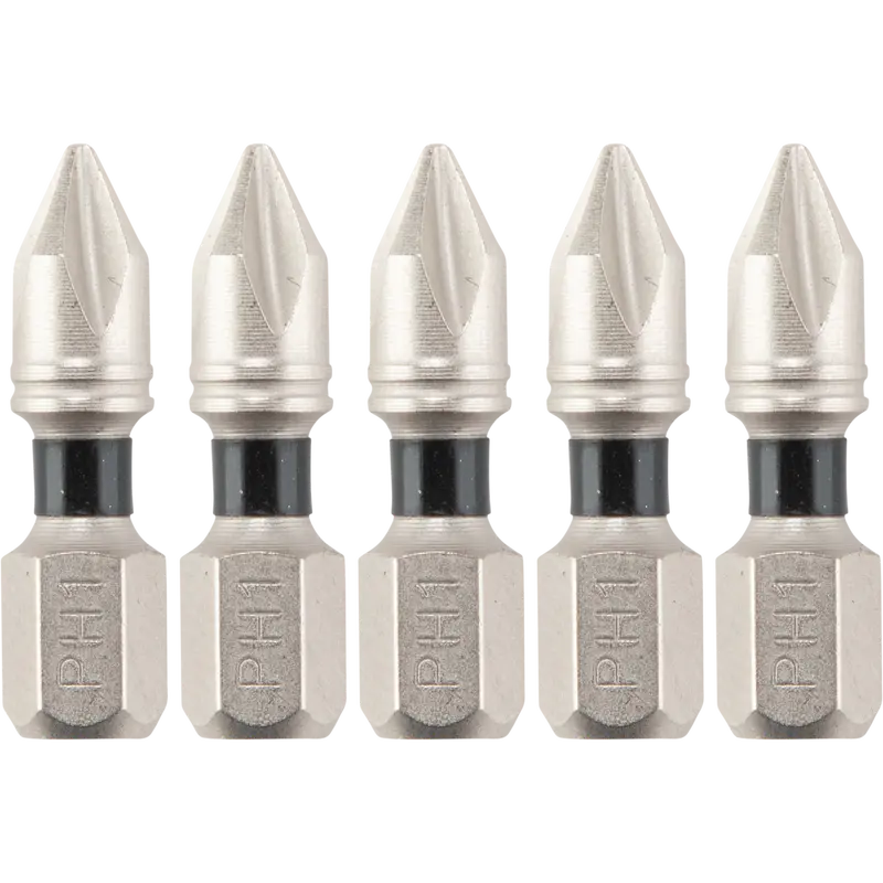 Makita Impact Xps® #1 Phillips 1" Impact Insert Bit (5-Pack) 1