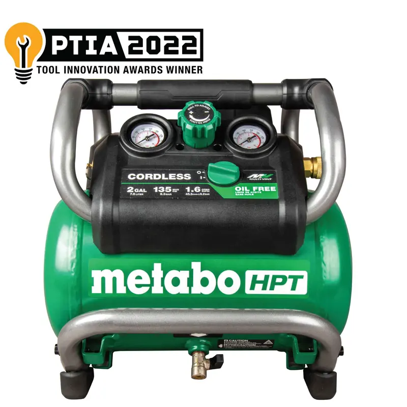 Metabo Hpt Multivolt 36V Cordless 2-Gallon Air Compressor (Bare Tool) 1