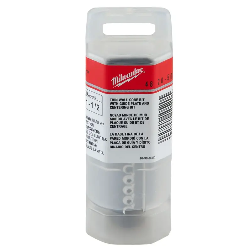 Milwaukee 1-1/2-Inch Thin-Wall Core Bit – Sds-Plus Shank 1