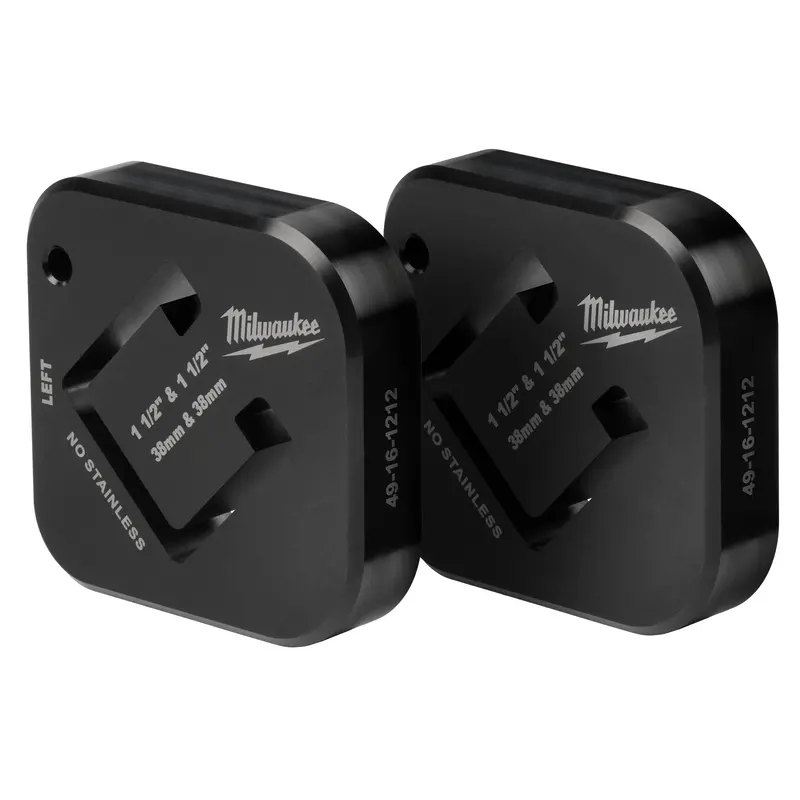 Milwaukee 1-1/2" × 1-1/2" Shearing Die Set (49-16-1212) 1
