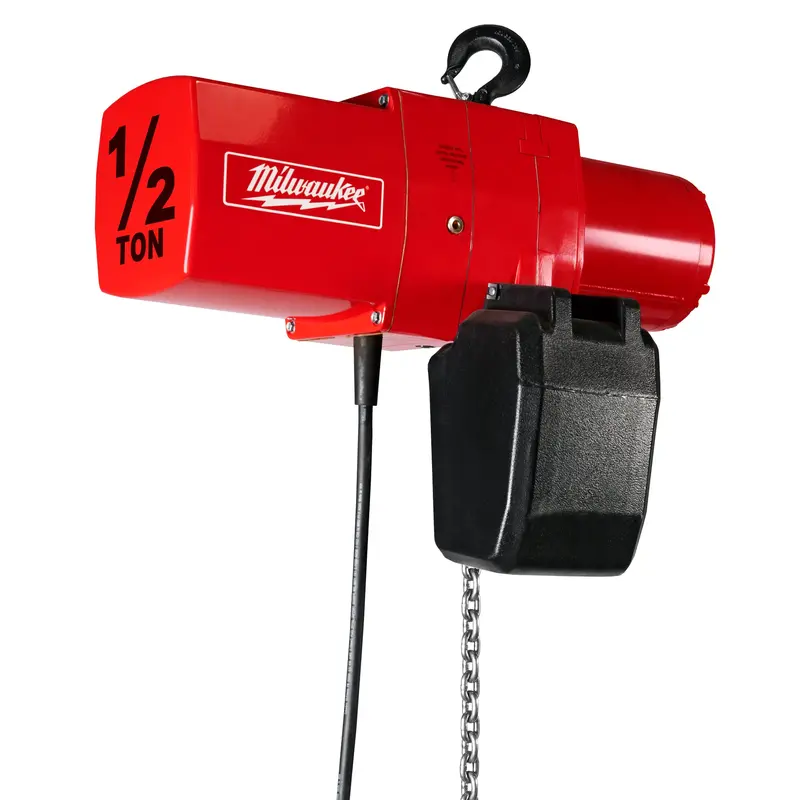 Milwaukee 1/2-Ton Electric Hoist – 15 Ft Lift Height (9561) 1