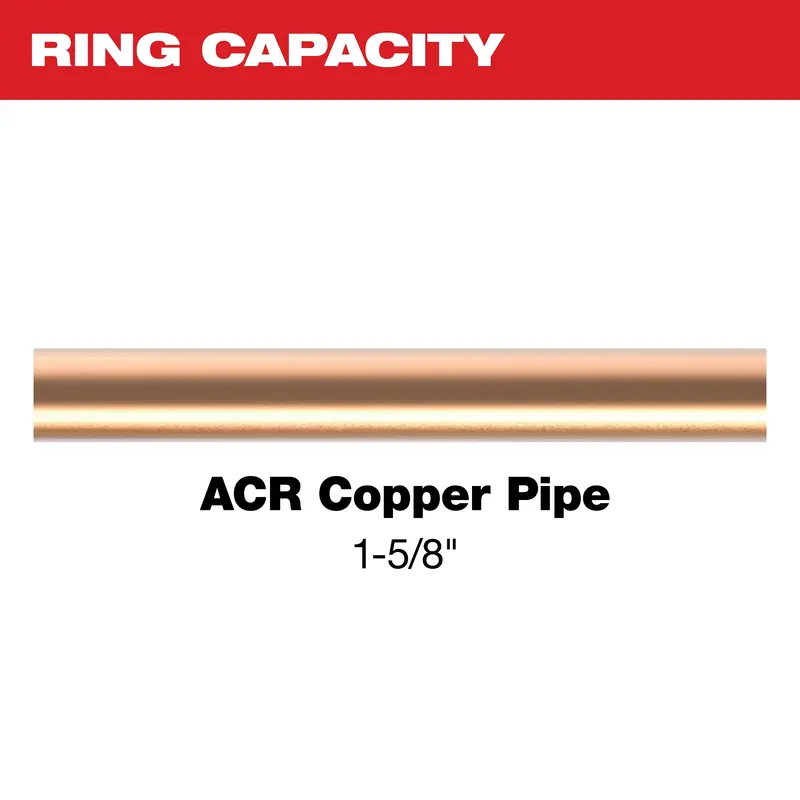 Milwaukee 1-5/8" Max Press Ring Compatible With M18 Systems – 49-16-2670Zx 1