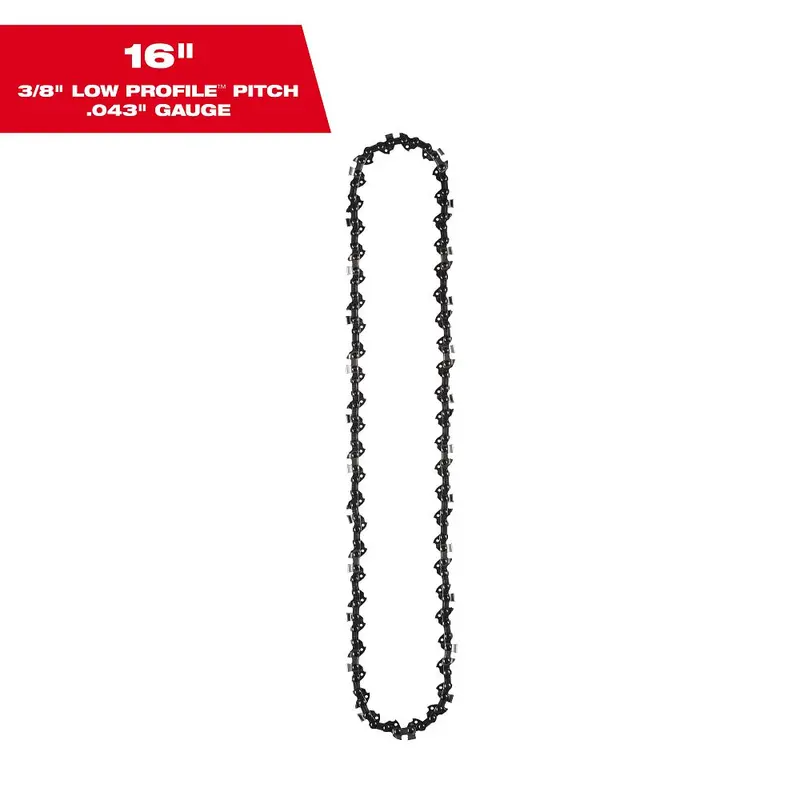 Milwaukee 16-Inch Saw Chain For M18 Fuel Saws – 49-16-2715 1