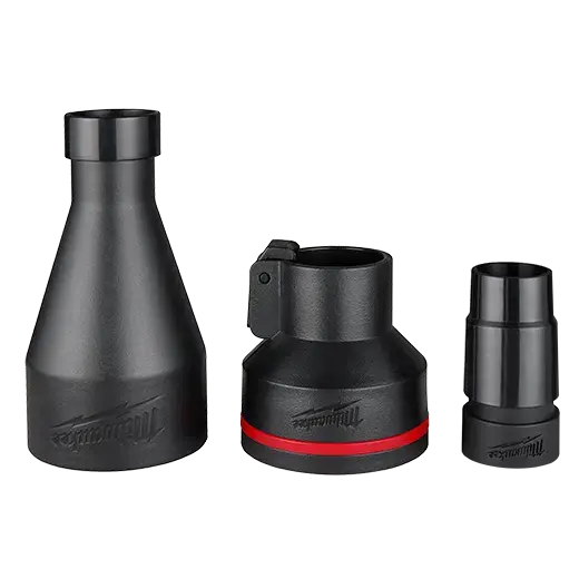 Milwaukee 2-1/2" Dust Extraction Adapter Kit – Heavy-Duty Compatibility 1