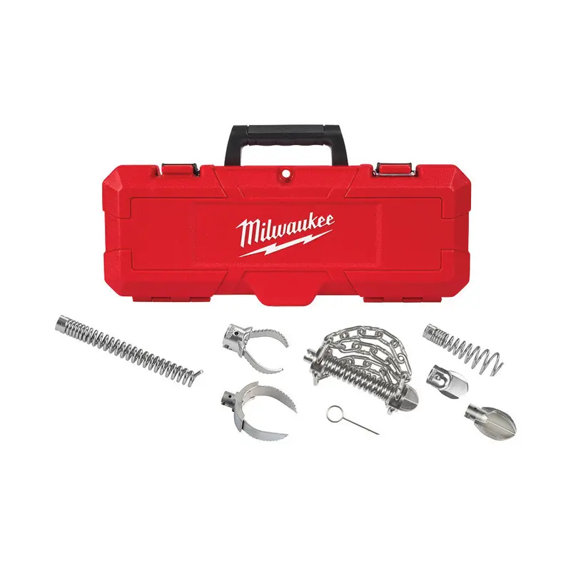 Milwaukee 2-Inch To 4-Inch Adjustable Head Kit For 7/8-Inch Sectional Cable (48-53-3839) 1