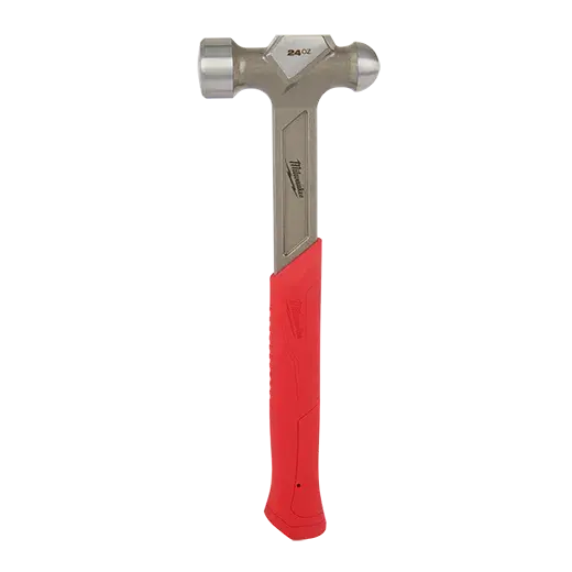 Milwaukee 24-Ounce Steel Ball Peen Hammer – Professional Forging & Riveting (48-22-9131) 1