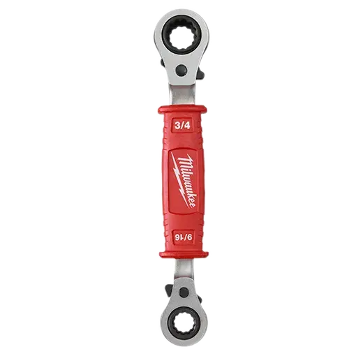 Milwaukee 4-In-1 Ratcheting Insulated Box Wrench For Linemen – Model 48-22-9212 1