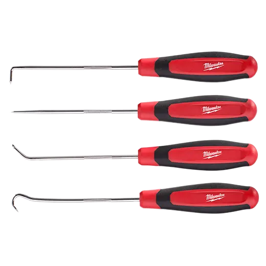 Milwaukee 4-Piece Hook-And-Pick Set For Automotive And Hvac Service 1