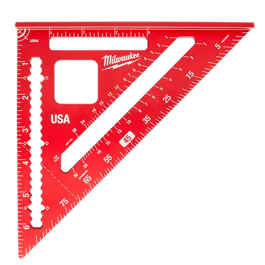 Milwaukee 7-Inch Magnetic Rafter Square For Framing And Layout 1