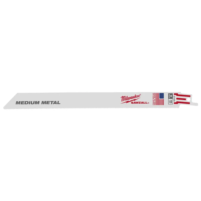Milwaukee 9-Inch 18 Tpi Bi-Metal Sawzall Blade – 48-01-2168 1