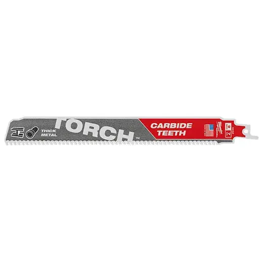 Milwaukee 9-Inch 7 Tpi Torch Carbide-Tipped Sawzall Blade – 48-00-5202 1
