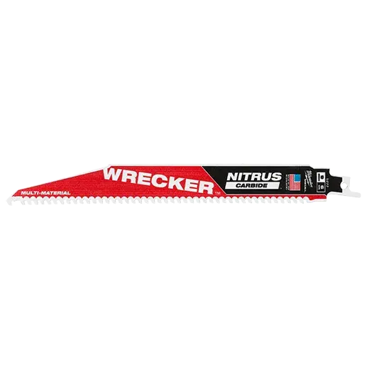 Milwaukee 9-Inch Wrecker Nitrus Carbide Sawzall Blade 1