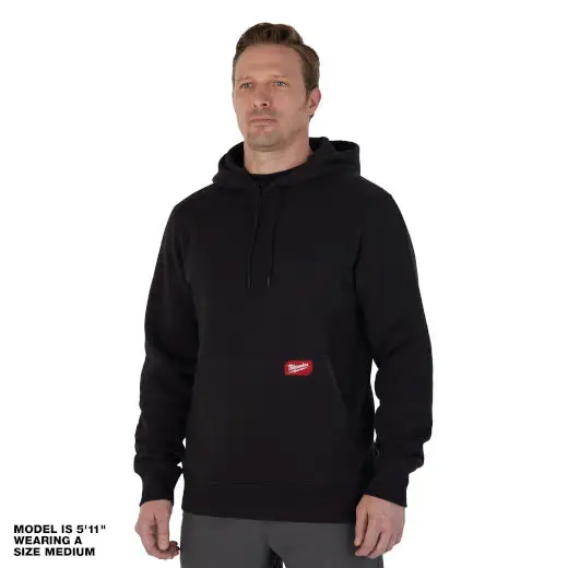 Milwaukee Black Midweight Pullover Hoodie – Small (351B-S) 1