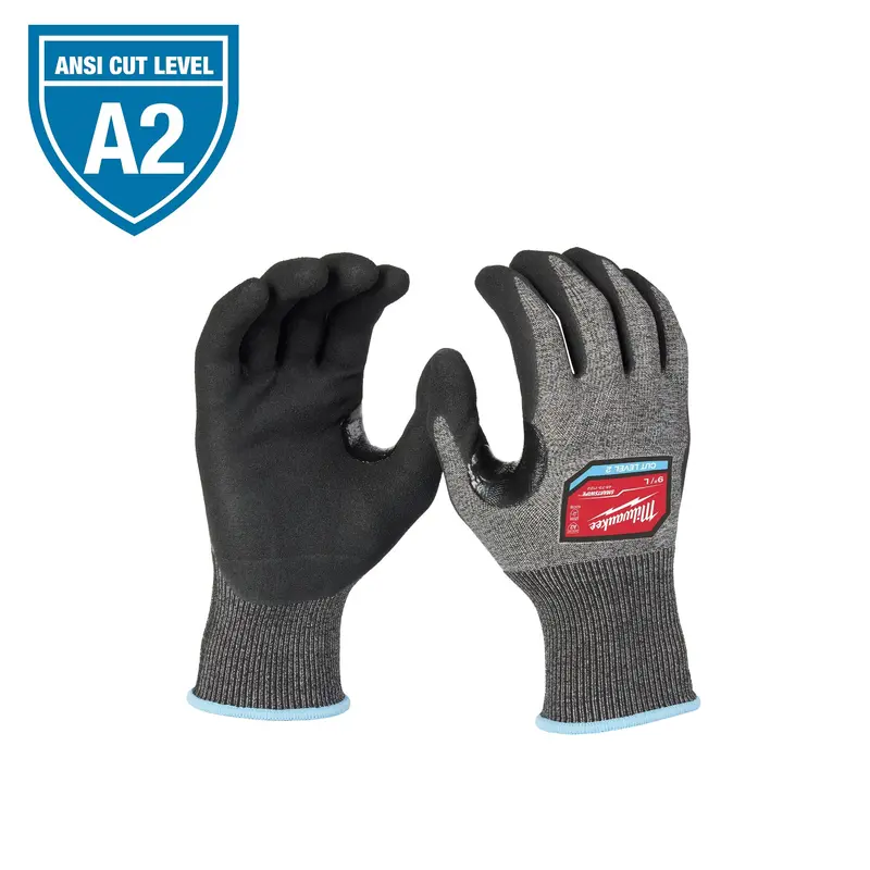 Milwaukee Cut Level 2 High-Dexterity Nitrile-Coated Gloves – Small (48-73-7120E) 1