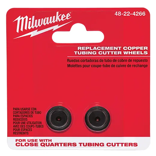 Milwaukee Dual Replacement Cutter Wheels – For Tubing Cutters, Model 48-22-4266 1