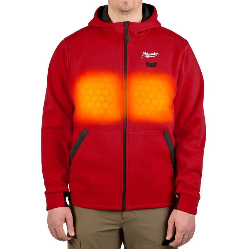 Milwaukee Heated Hoodie – Red, Extra-Large (M200R-20Xl) 1