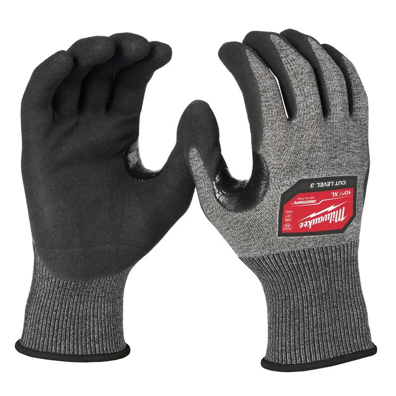 Milwaukee High Dex A3 Nitrile-Coated Gloves – Size Medium (48-73-7133E) 1