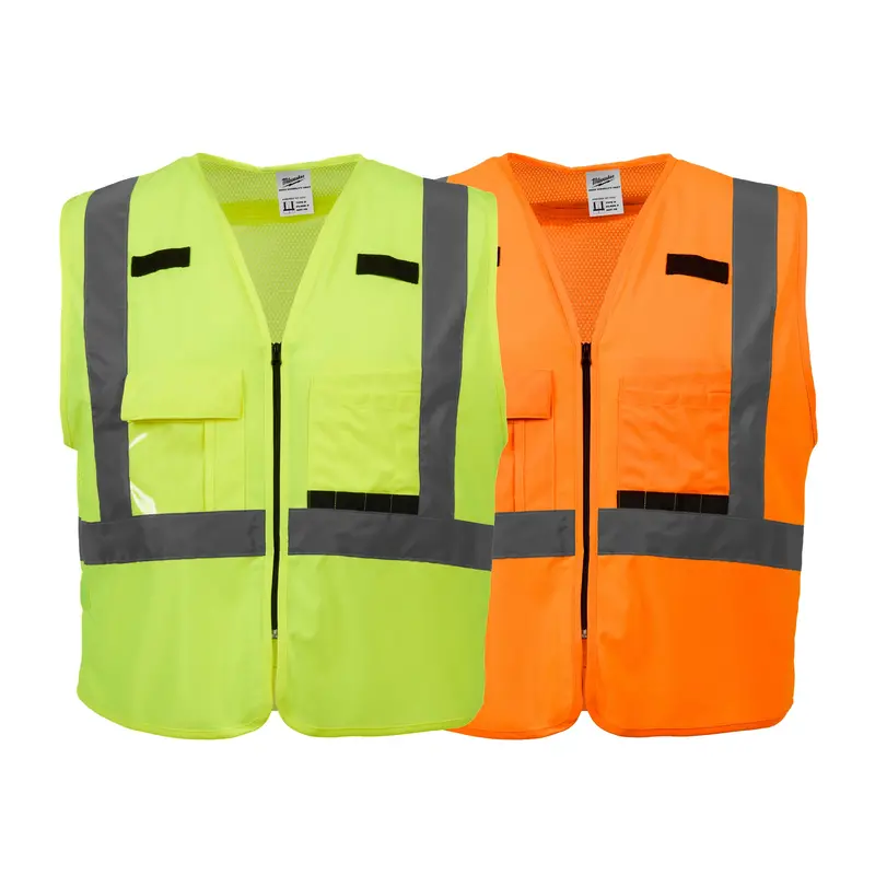Milwaukee High-Visibility Orange Safety Vest – L/Xl Size 1
