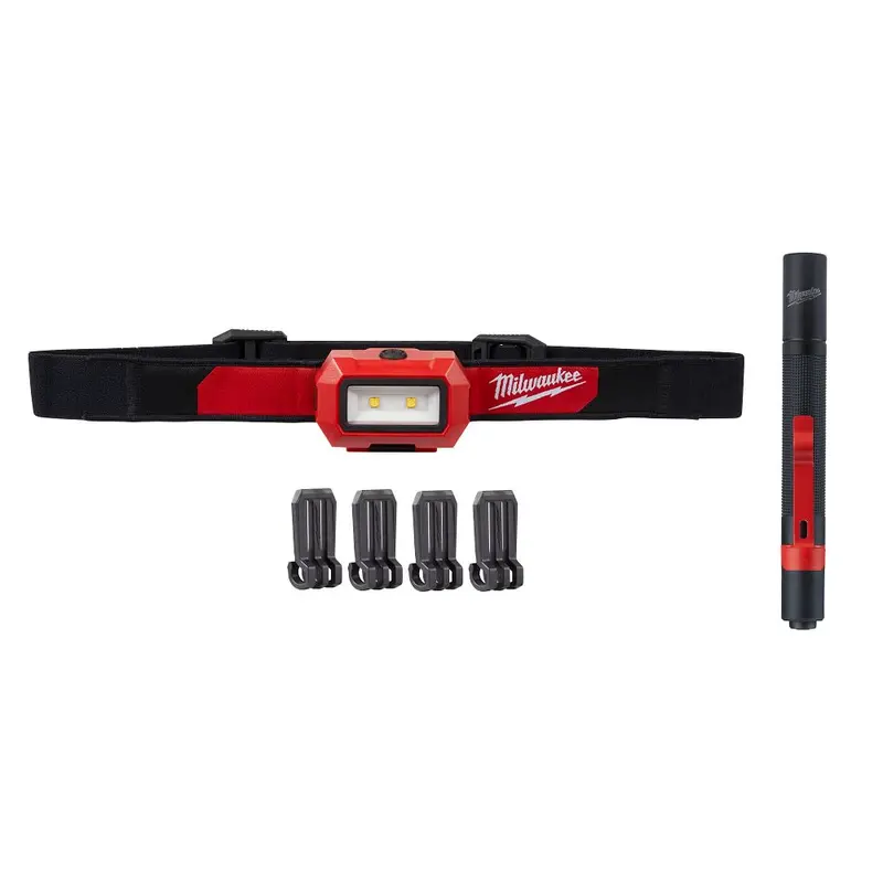 Milwaukee Led Headlamp With Integrated Penlight Accessory Kit 1
