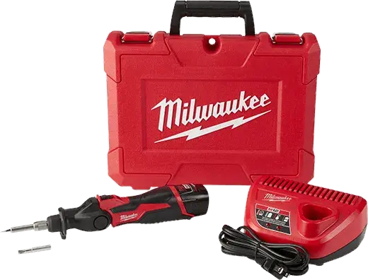Milwaukee M12 Cordless Soldering Iron – Complete Kit (2488-21) 1