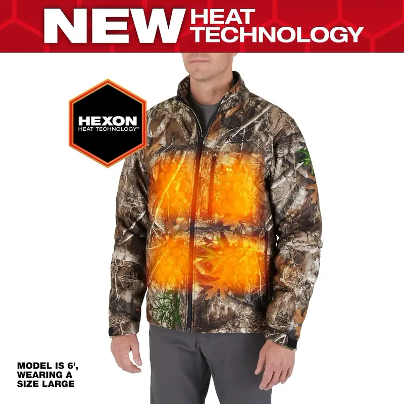Milwaukee M12 Heated Quietshell Jacket Kit – Realtree Edge Camo, Model M101C-21S 1