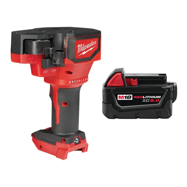 Milwaukee M18 Brushless Threaded Rod Cutter (Model 2872-20) With Xc5.0 Battery & Accessories 1