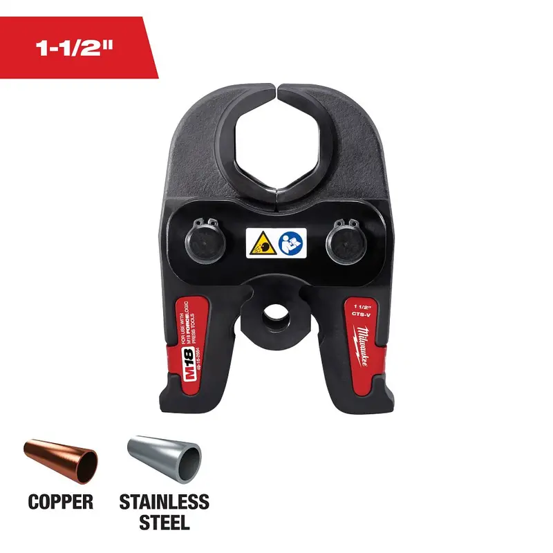 Milwaukee M18 Force Logic 1.25 In Press Jaw – Model 49-16-2654 1