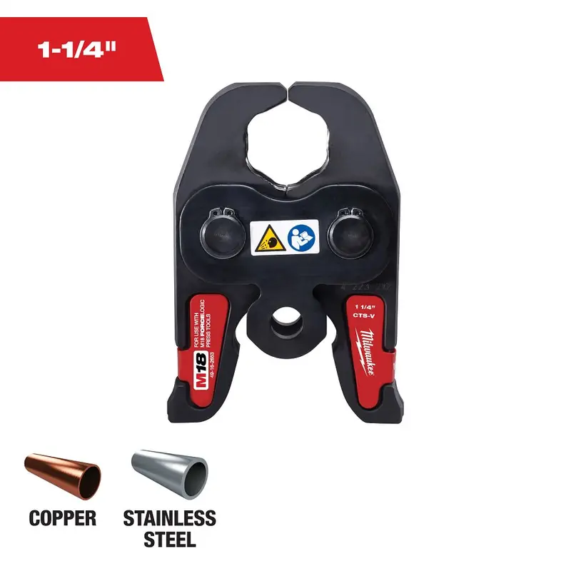 Milwaukee M18 Force Logic 1.5 In Press Jaw – Model 49-16-2653 1