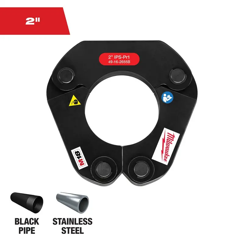 Milwaukee M18 Force Logic 1 In Black Iron Press Ring – Model 49-16-2655B 1