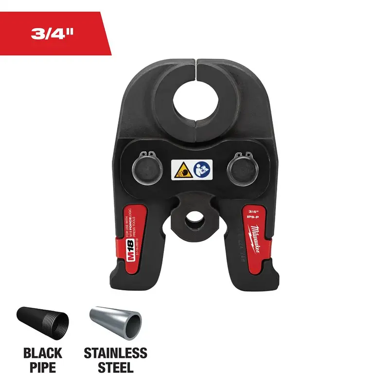 Milwaukee M18 Force Logic Black Iron Press Jaw Kit – Model 49-16-2651B 1